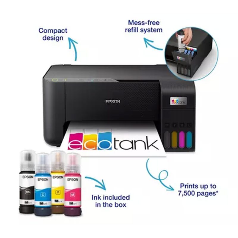 Epson EcoTank L3252 A4 Wi-Fi Multifunction Inktank Printer