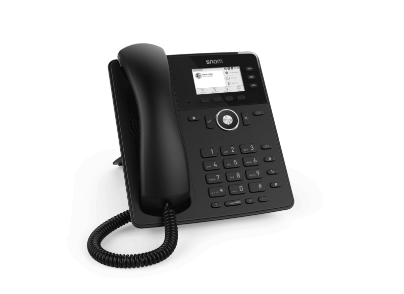 Snom D717 6-line Desktop SIP Phone - Wide Colour TFT Display - USB