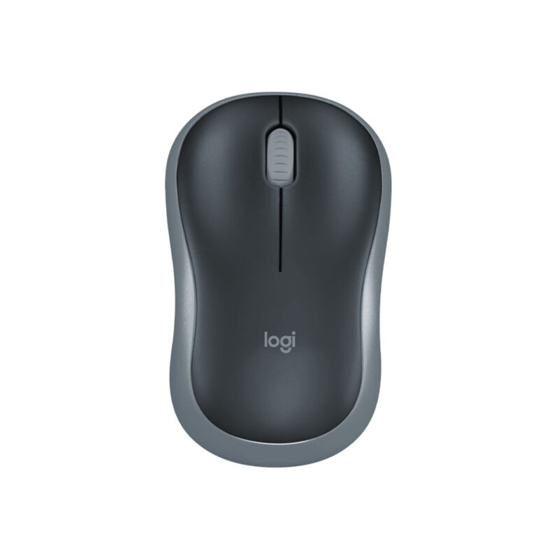 Logitech M185 Compact 1000 DPI Grey Wireless Mouse