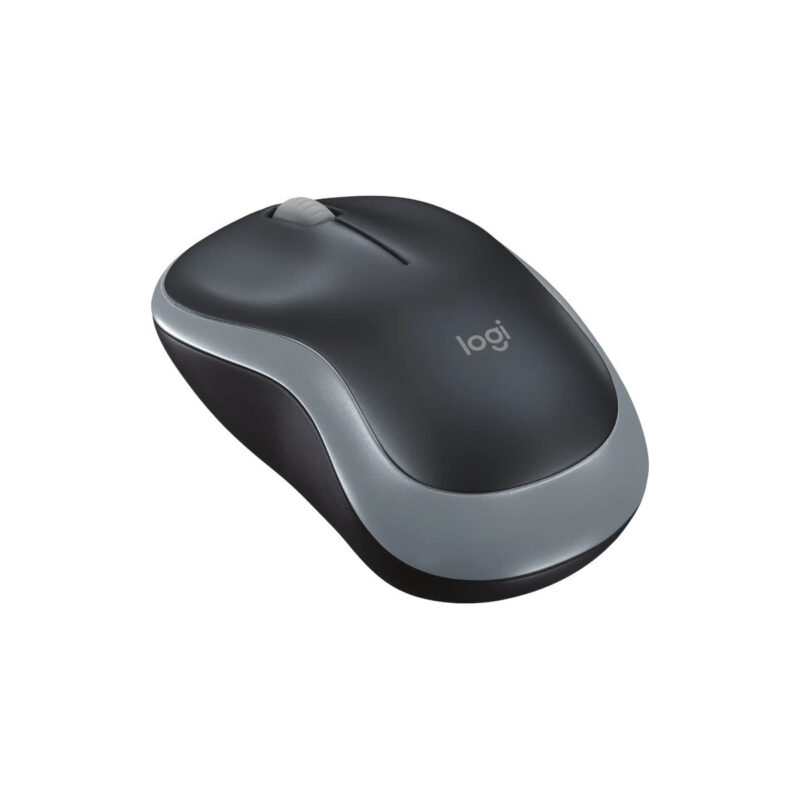 Logitech M185 Compact 1000 DPI Grey Wireless Mouse