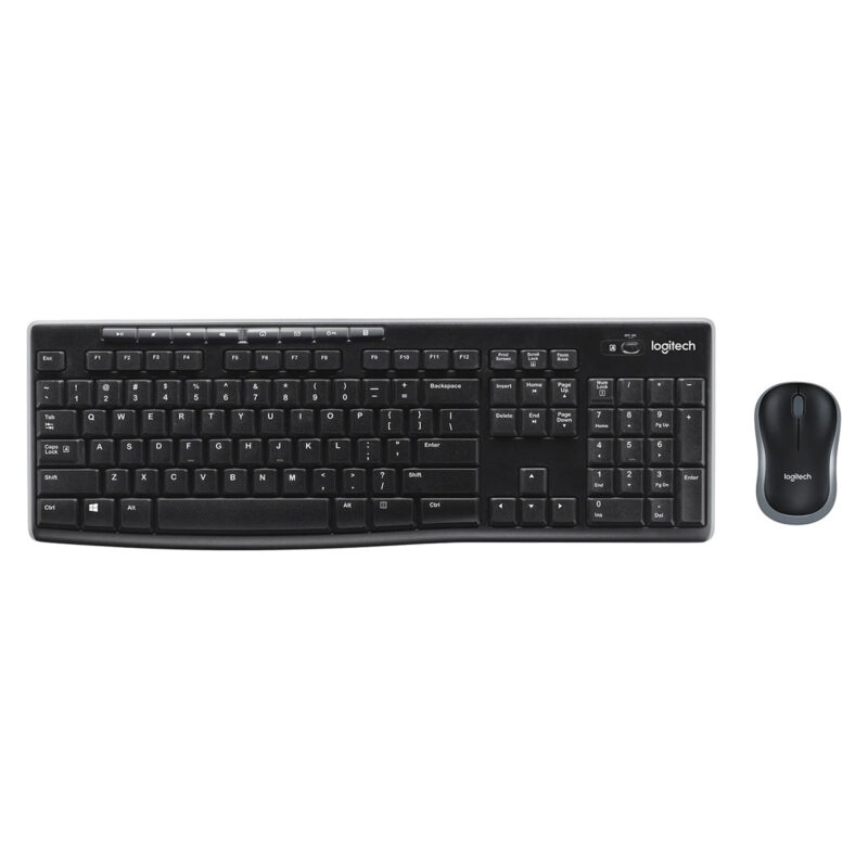 Logitech MK270 Wireless K270 Keyboard and M185 Mouse Combo