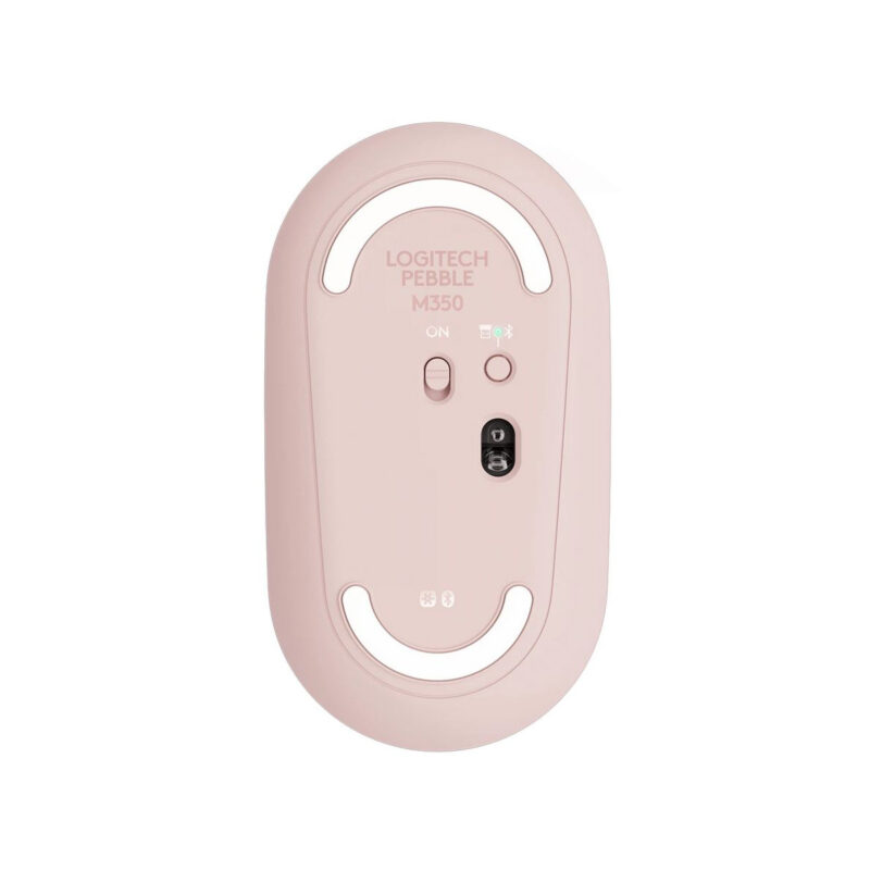 Logitech Pebble M350 1000DPI Optical Sensor Wireless Mouse - Rose