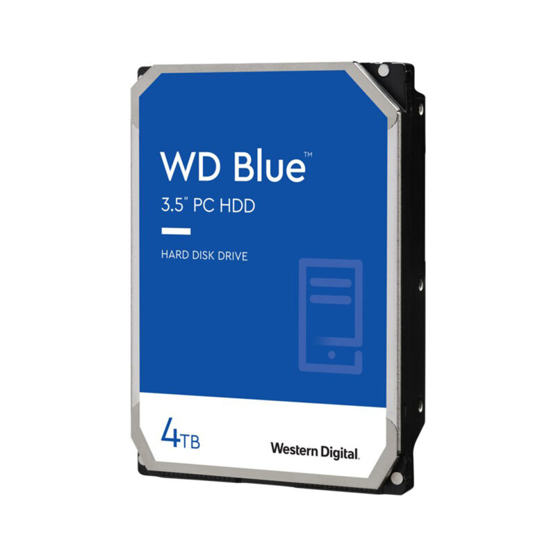 4TB Western-Digital Blue 5400rpm SATA 6Gb/s 256MB Cache 3.5" Internal Hard Drive