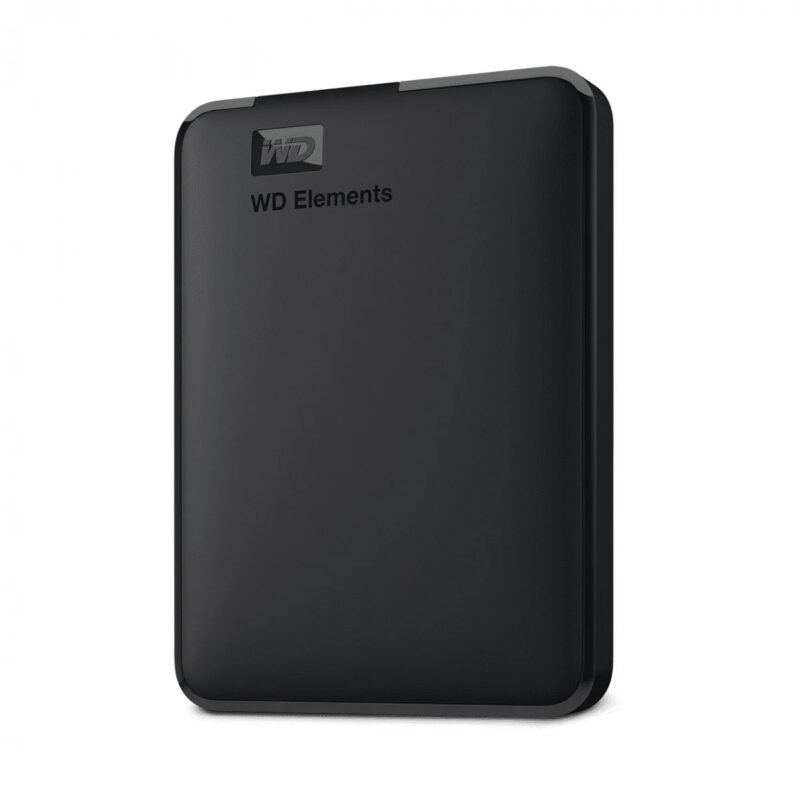 5TB Western Digital 2.5" Elements Portable USB 5Gbps Type-A External Hard Drive