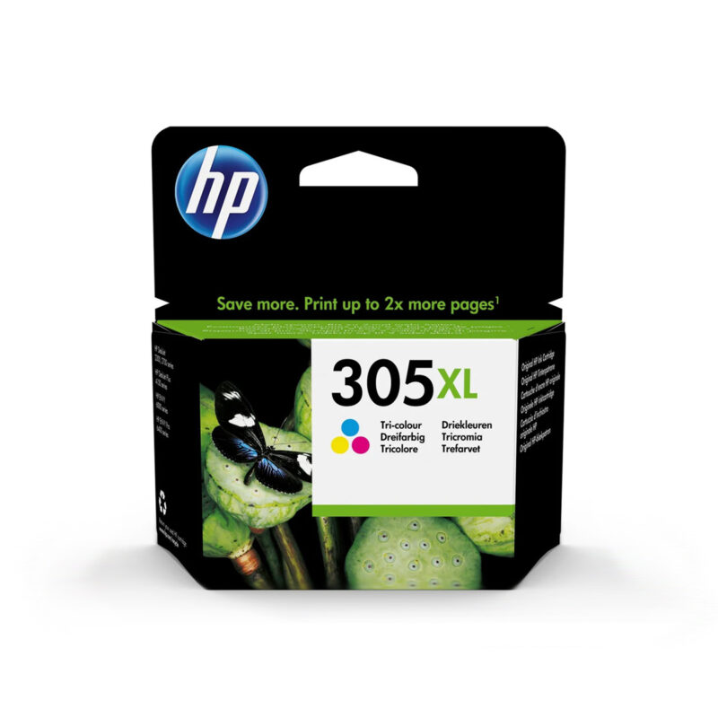 HP 305XL High Yield Tri-color Original Ink Cartridge