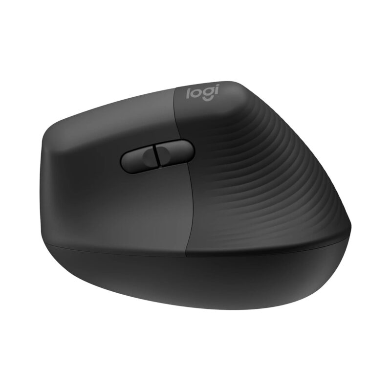 Logitech Lift Vertical 4000 DPI Optical Graphite Ergonomic Wireless Mouse