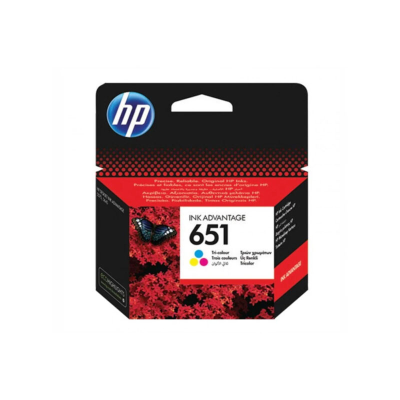 HP 651 Ink Advantage Tri-Colour Printer Cartridge