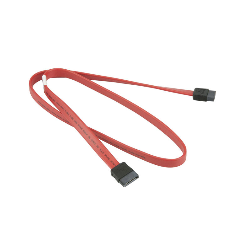 Supermicro (2Ft.) SATA cable 0.6 m Red