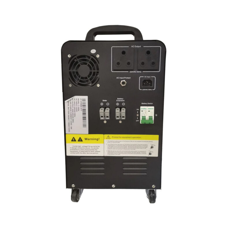 1kVA 1kW RCT MegaPower Inverter Trolley with 1 X 100Ah Battery