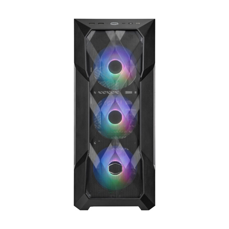 Cooler Master MasterBox TD500 V2 Clear Tempered Glass ARGB Black ATX Mid-Tower Chassis