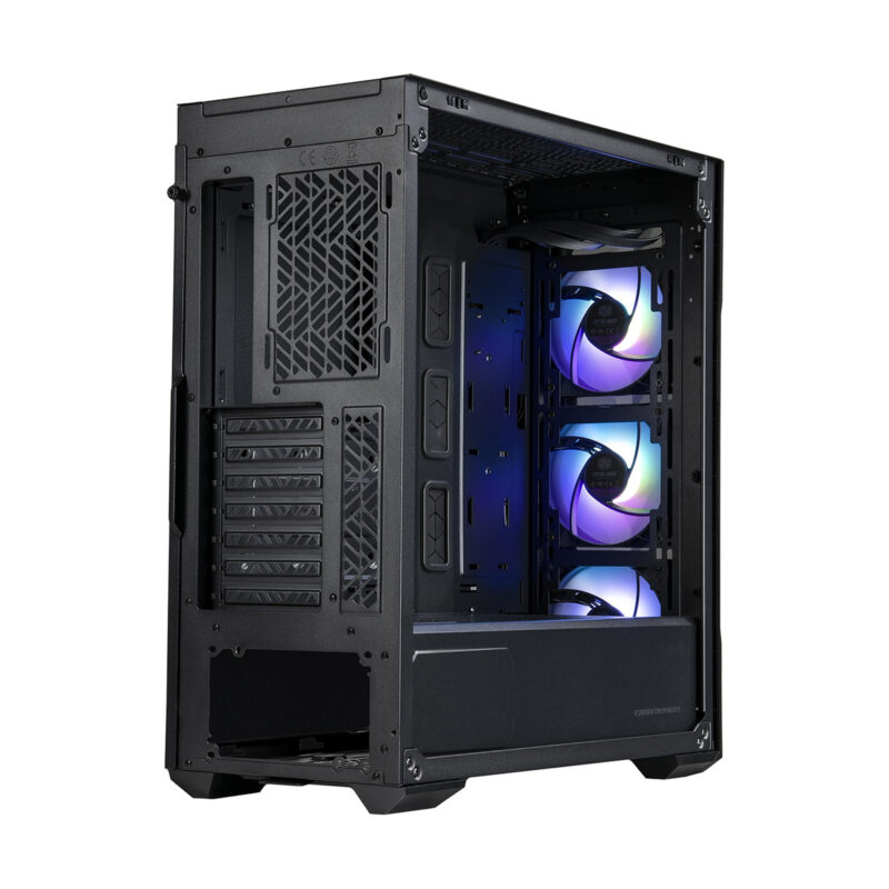 Cooler Master MasterBox TD500 V2 Clear Tempered Glass ARGB Black ATX Mid-Tower Chassis