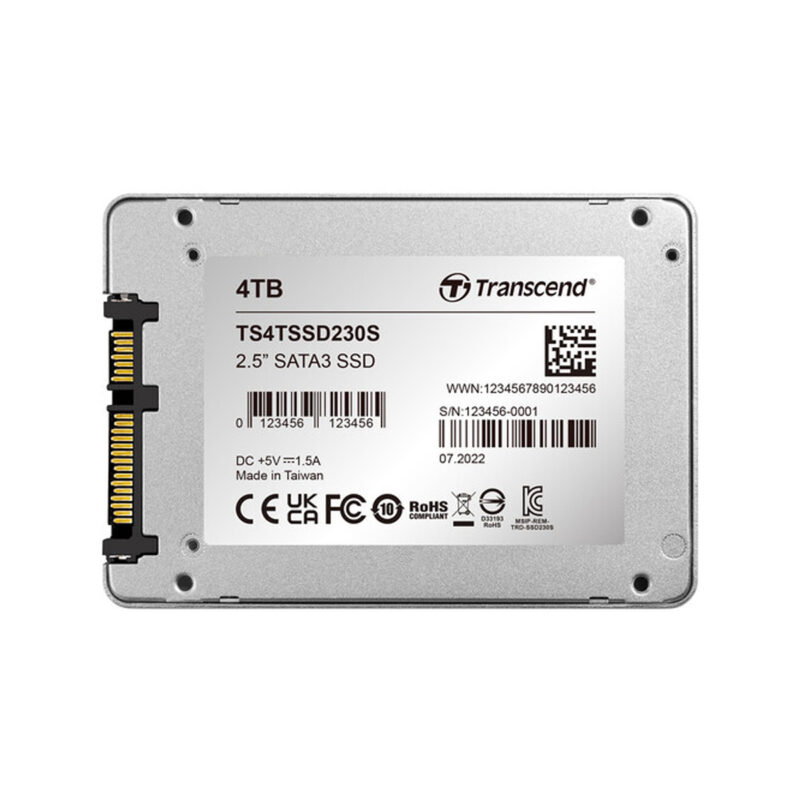 2.5" 4TB Transcend Solid State Drive