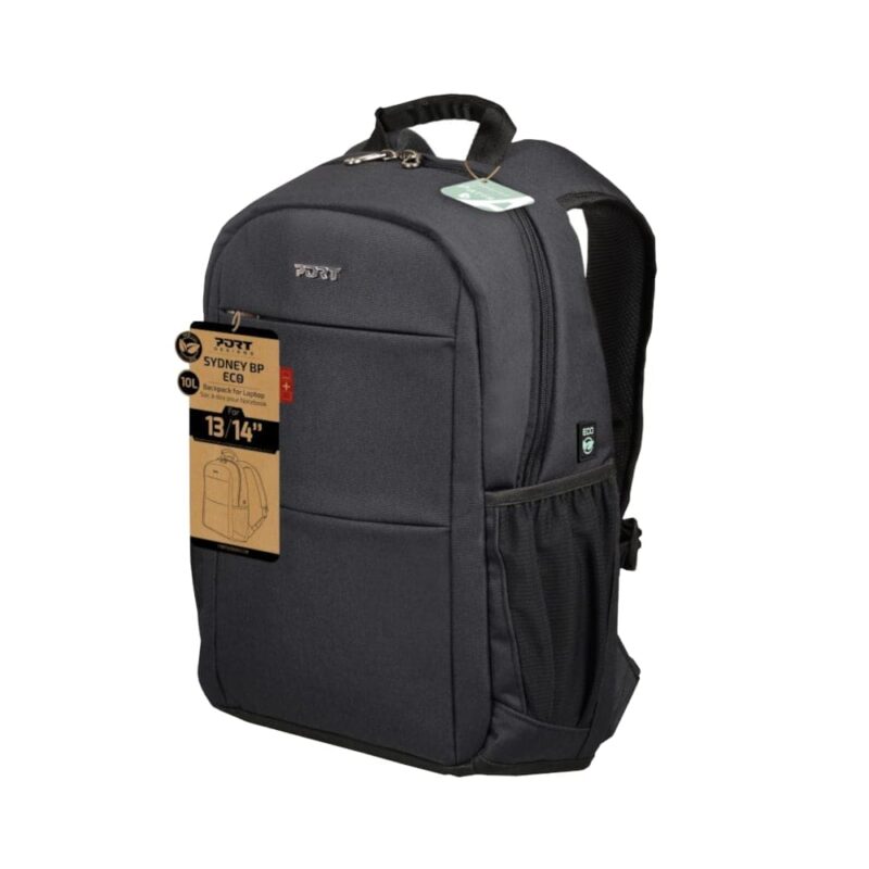 Port Designs ECO Sydney 13/14" Backpack - Black