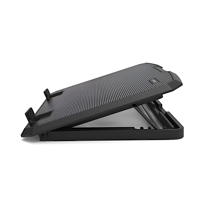 Port Ergonomic Notebook Cooler Pro, with Dual Fans and USB Ports