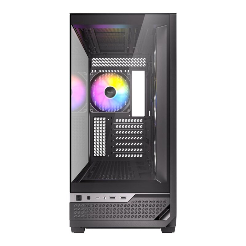 Antec C7 ARGB E-ATX Mid Tower Gaming Chassis – Black