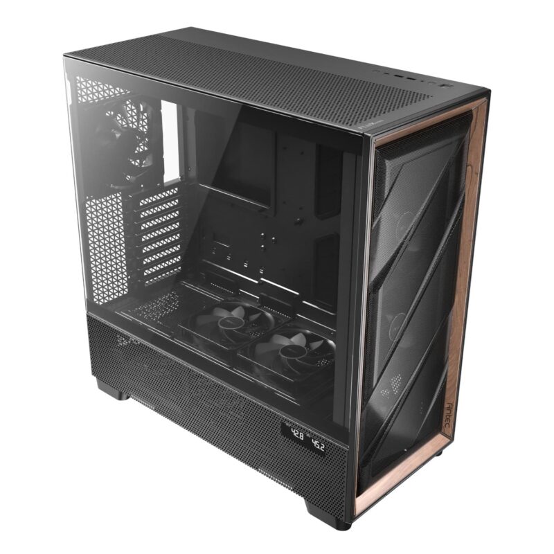 Antec FLUX PRO E-ATX Mid Tower Gaming Chassis – Black