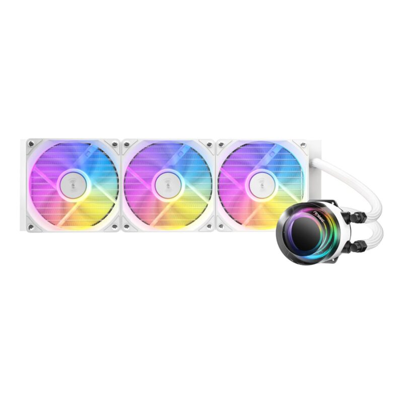 Antec VORTEX LUM 360 ARGB AIO CPU Liquid Cooler - White