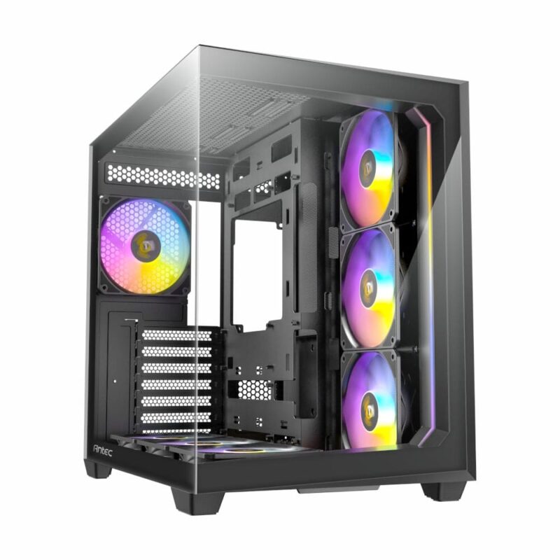 Antec C5 ARGB ATX DUAL Mid Tower Gaming Chassis – Black