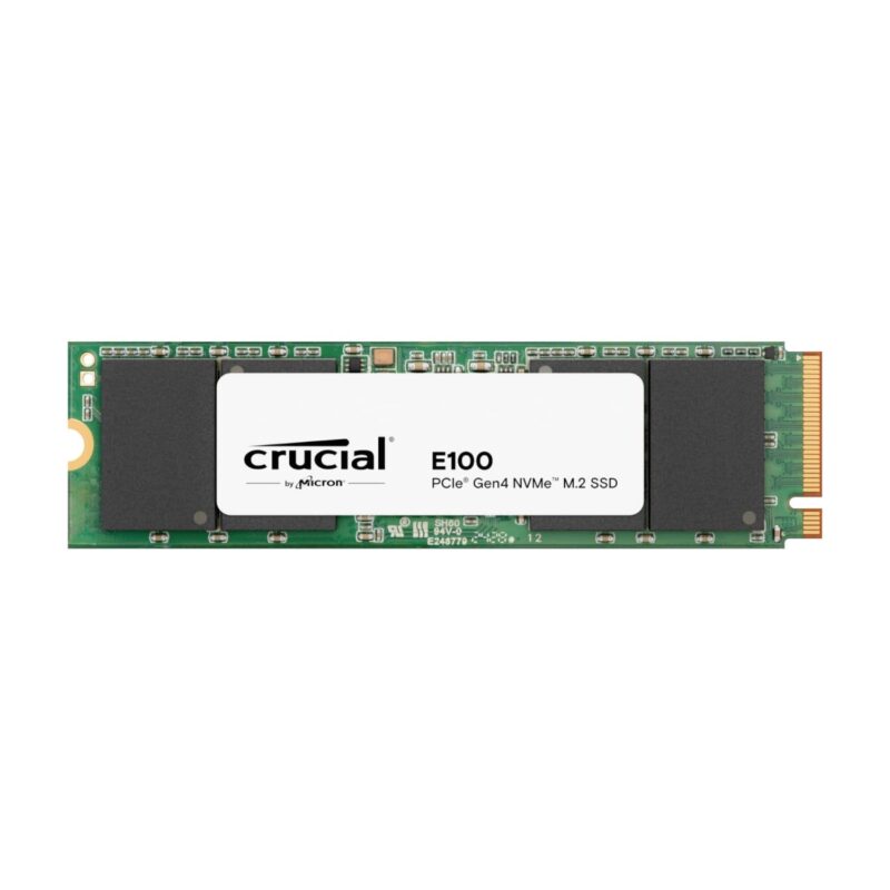 480GB Crucial E100 PCIe Gen4 2280 NVMe M.2 SSD