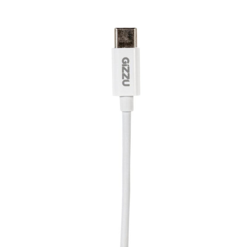 Gizzu USB Type-C to 3.5mm AUX Audio Adapter - White