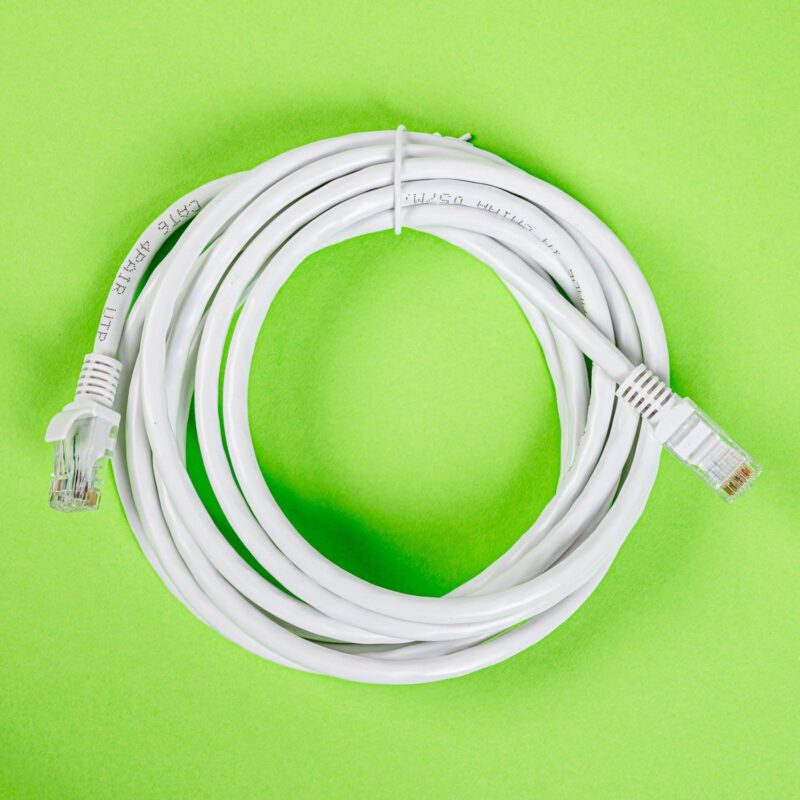 Gizzu Cat6 UTP Fly Lead Ethernet Network Cable 3m – White