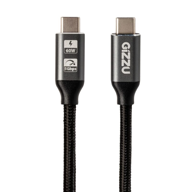 GIZZU 60W 5Gbps Type-C 1m Cable