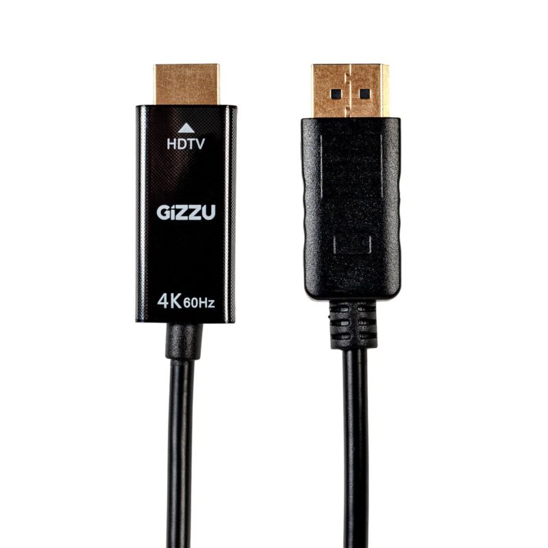 Gizzu 4K60Hz DisplayPort to HDMI Cable 1.5m