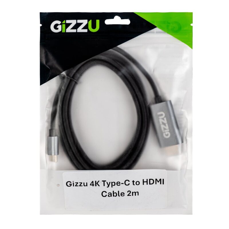 Gizzu 4K60Hz Type-C to HDMI Cable 2m