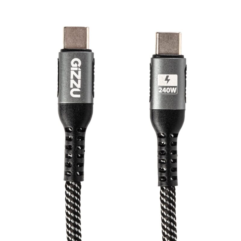 GIZZU 240W 480Mbps Type-C 1m Cable