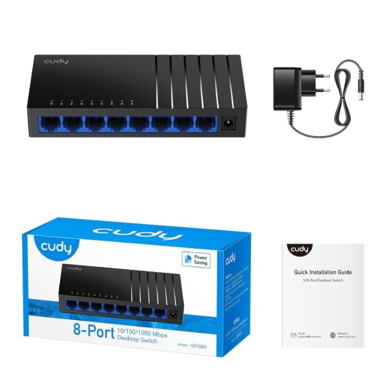 Cudy 8-Port Gigabit Desktop Switch