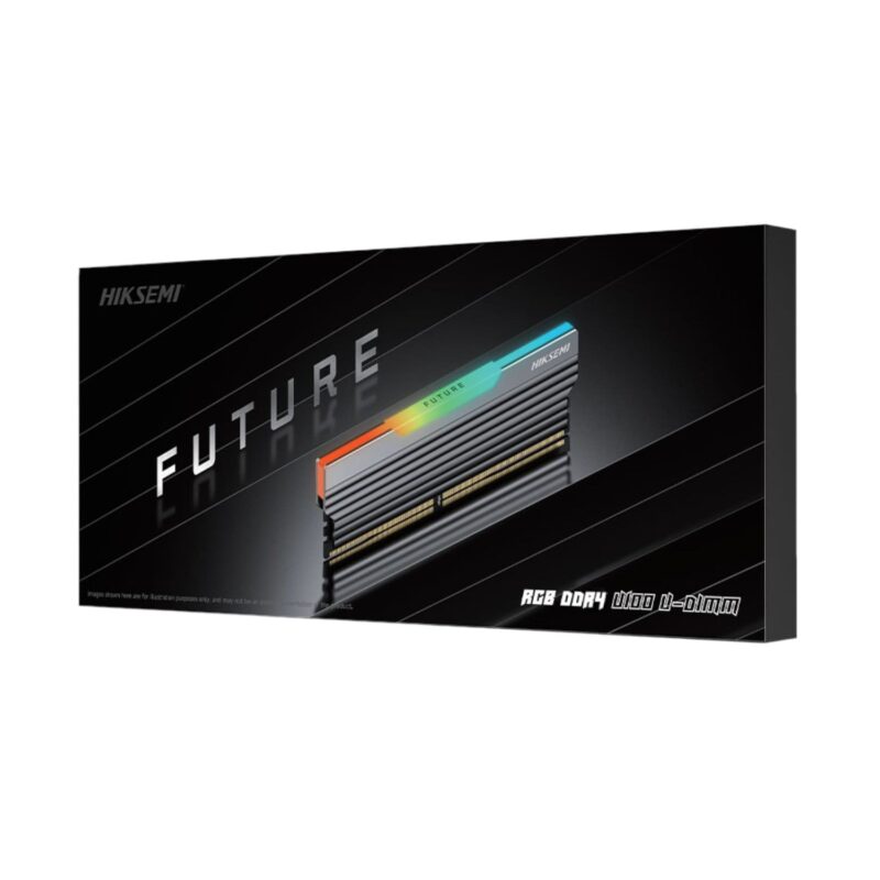 8GB HIKSEMI Future RGB 3600MHz DDR4 UDIMM Gaming Memory – Black