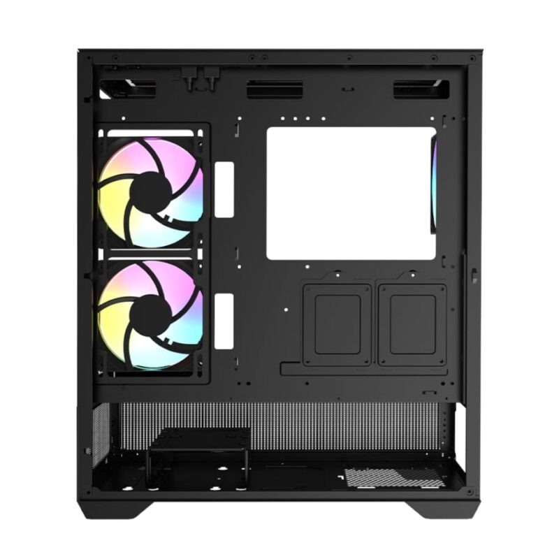 Raidmax I801 AIR CHROME E-ATX |ATX | Micro-ATX | Mini-ITX ARGB Mid-Tower Gaming Chassis - Black