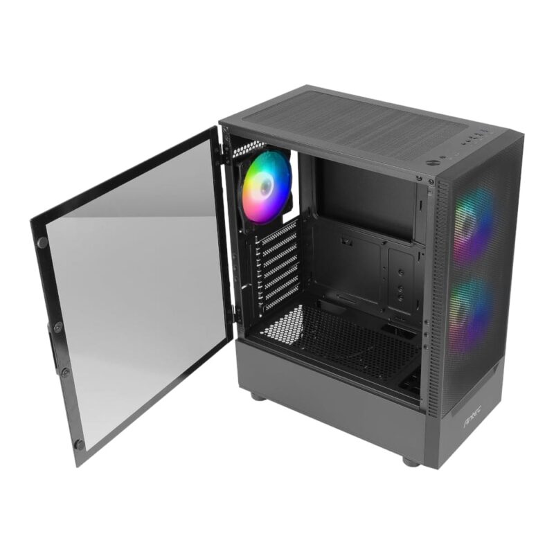 Antec NX410 V2 ATX | Micro-ATX | ITX ARGB Mid-Tower Gaming Chassis - Black