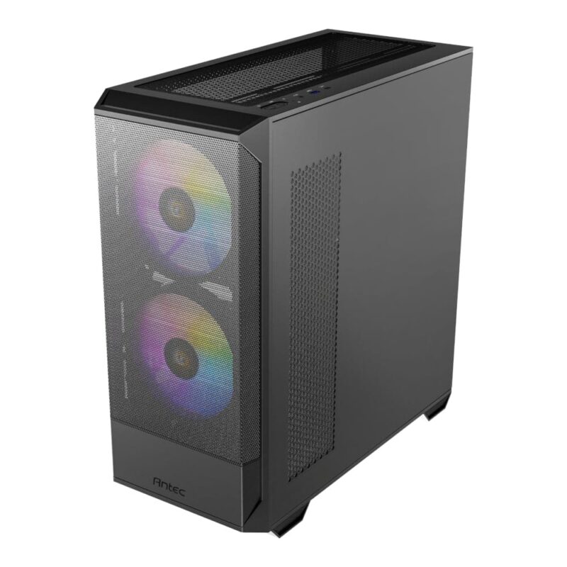 Antec NX416L ATX | Micro-ATX | ITX ARGB Mid-Tower Gaming Chassis - Black