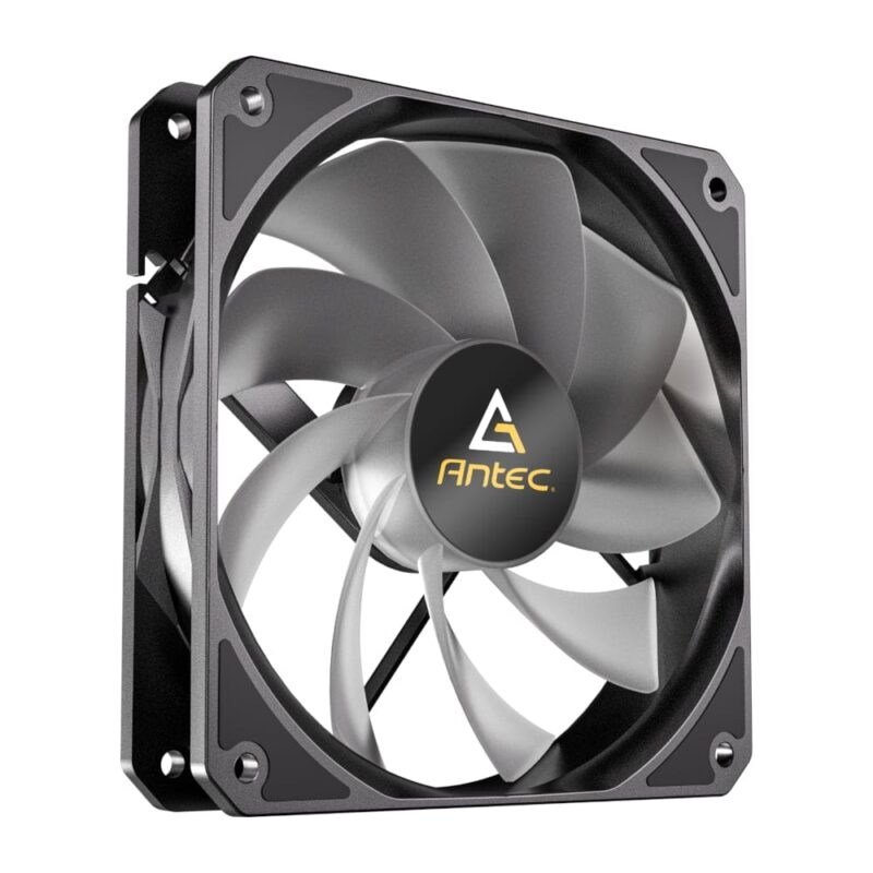 Antec P12 PWM 120mm ARGB Reverse Case Fan - Black