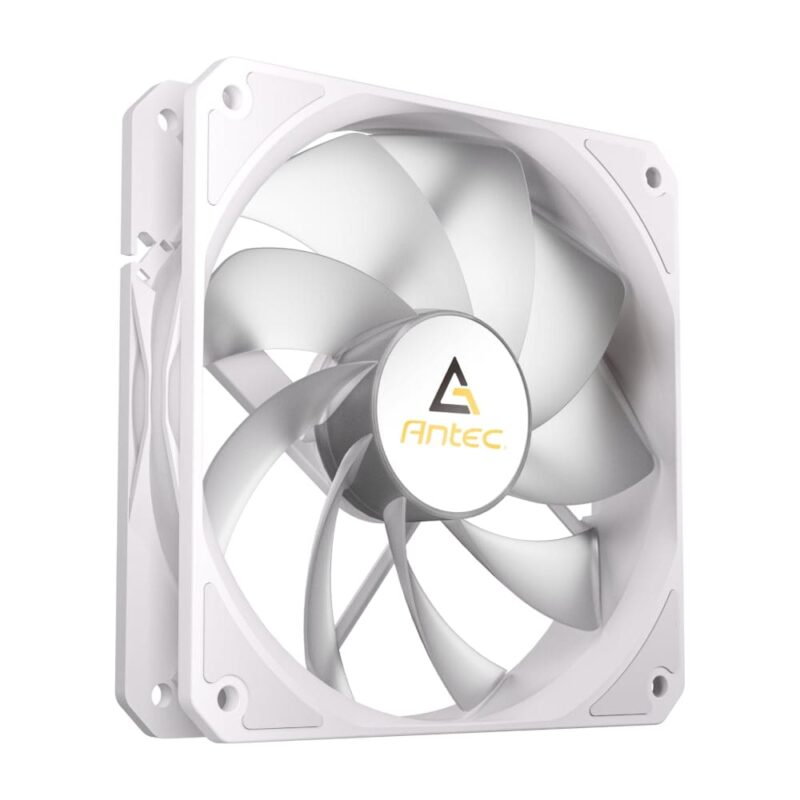 Antec P12 PWM 120mm ARGB Reverse Case Fan - White