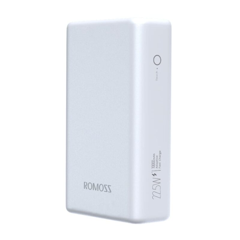 Romoss PAC10 10000mAh 20W Fast Charge Power Bank – White