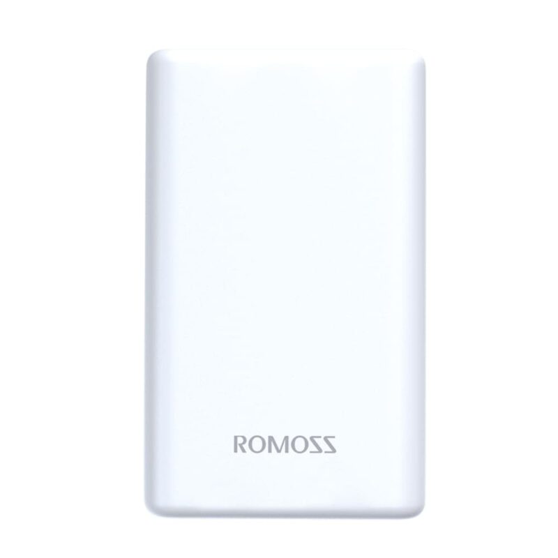 Romoss PAC10 10000mAh 20W Fast Charge Power Bank – White