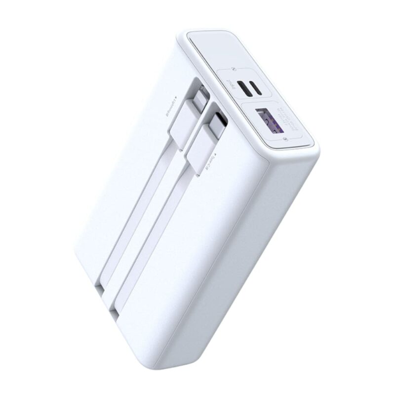 Romoss PAC10 10000mAh 20W Fast Charge Power Bank – White