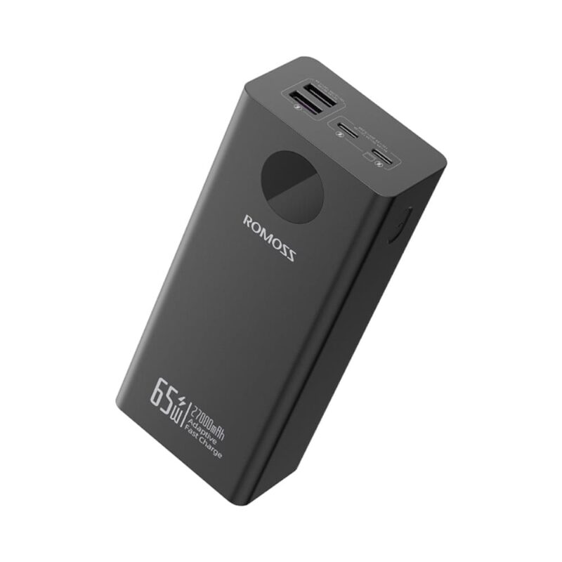 Romoss PEA27S Pro 27000mAh 65W Fast Charge Power Bank - Black