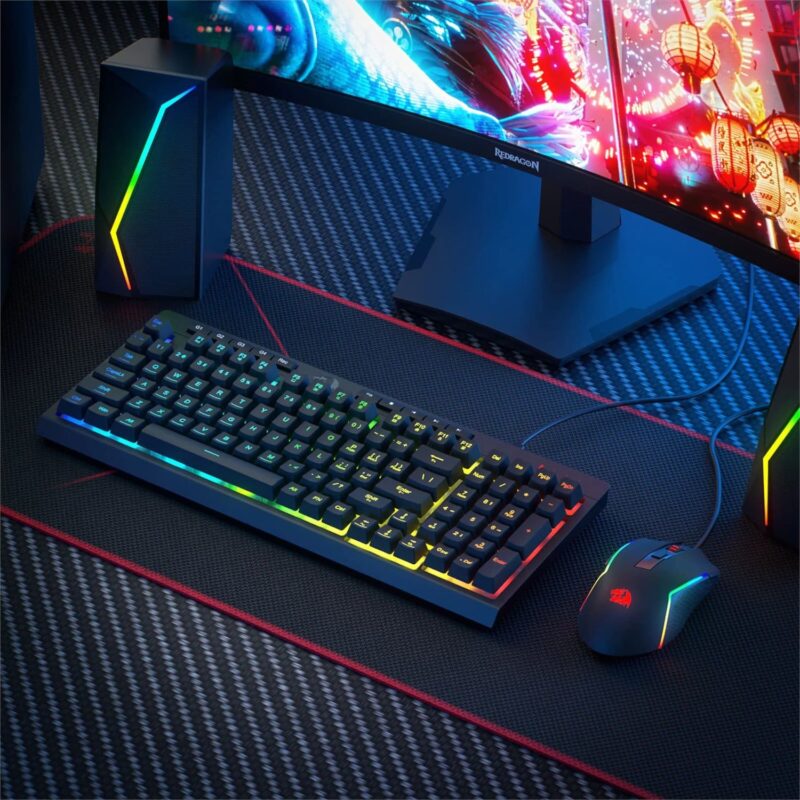 Redragon RYLO S141 Membrane Gaming Keyboard and Mouse Wired Combo