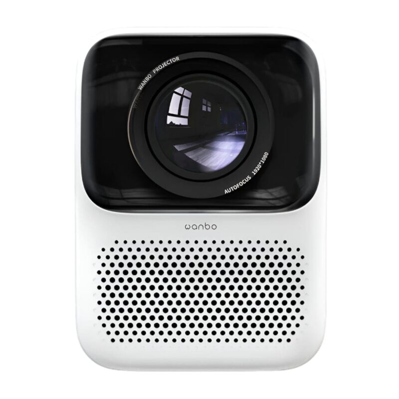 WANBO T2 MAX 1080P 450ANSI Android 9.0 Smart Projector - White