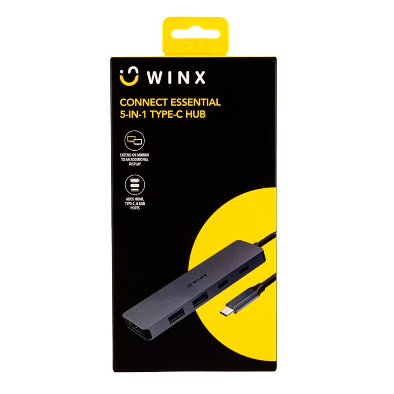 WINX CONNECT Essential 5-in-1 Type-C Hub