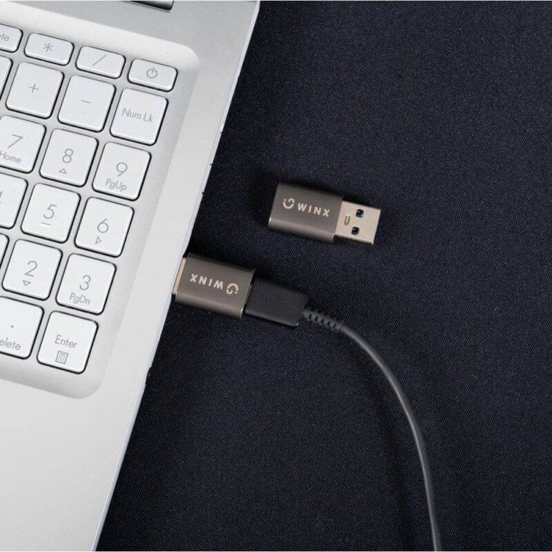 WINX LINK Simple USB to Type-C Adapter Dual Pack